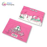 Custom printed mylar cotton balls packaging aluminum foil ziplock bag