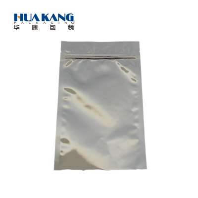 Heat seal zip lock Aluminum foil bag